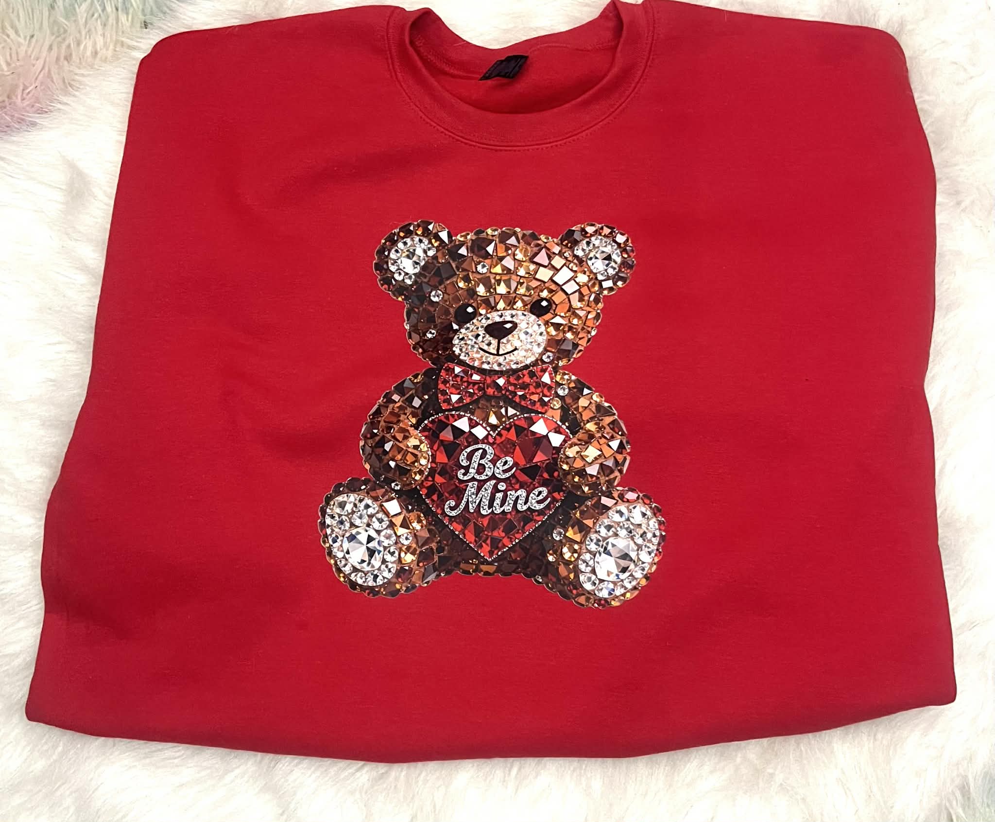 red bear sweatshirt