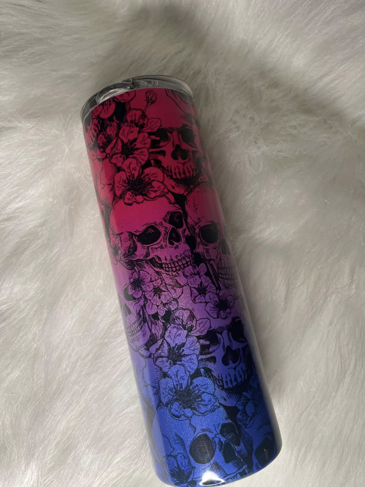 skull tumbler